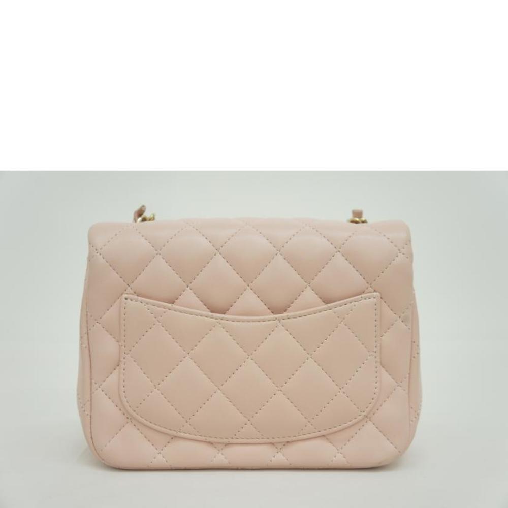 Chanel Mini Bag Flap Pink Matelasse